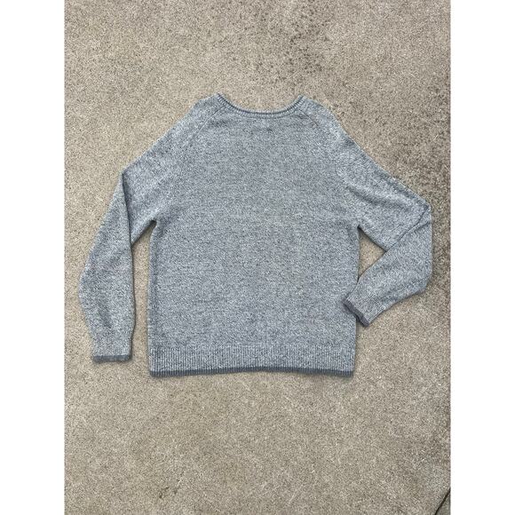 Goodfellow & Co. Sweater Men Size XL Gray Dark Gray Trim Crewneck Long Sleeve - Picture 4 of 5